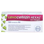 Levocetirizin Hexal bei Allergien 5 mg F 100 St