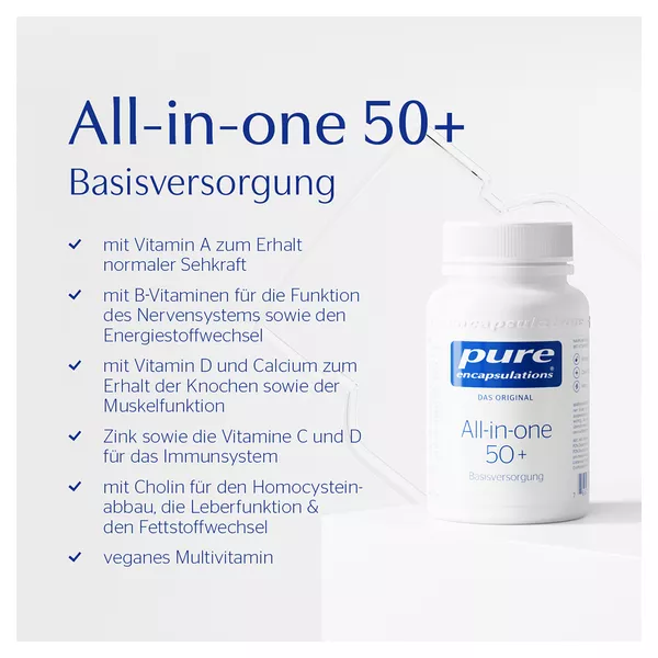 PURE Encapsulations All-in-one 50+ Kapse 60 St
