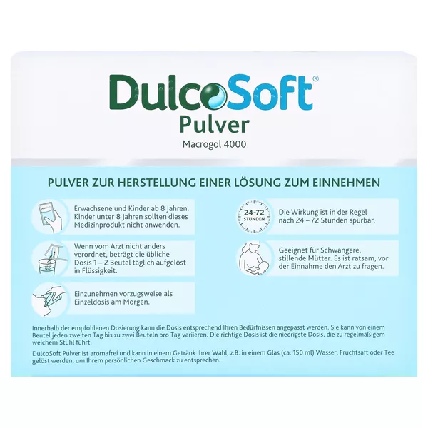 Dulcosoft Pulver, 20 x 10 g