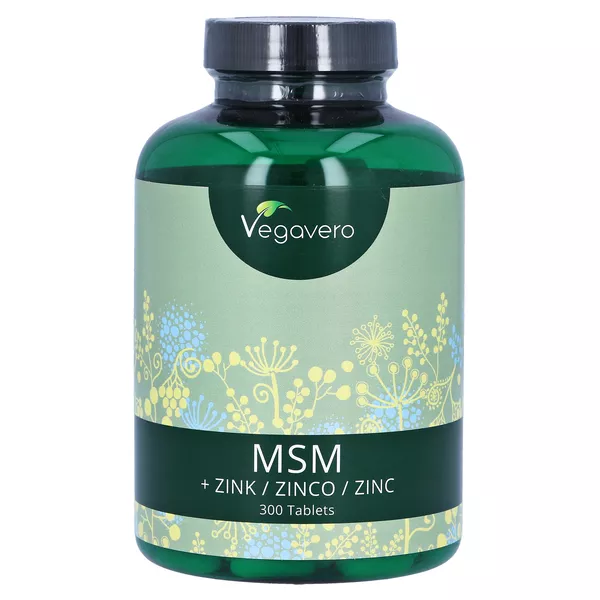 Vegavero Msm+zink Tabletten 300 St