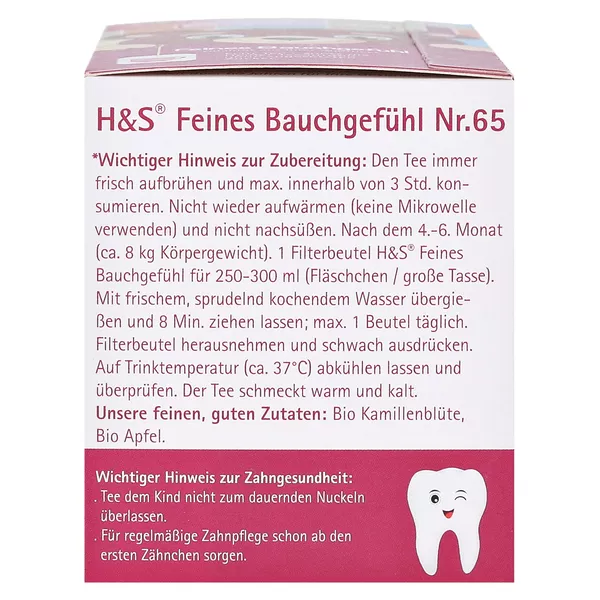 H&S Feines Bauchgefühl Bio 20X1,5 g
