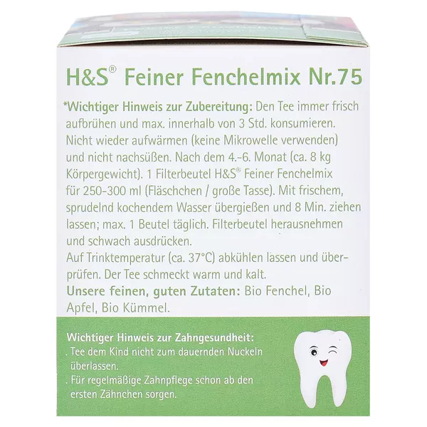 H&S Feiner Fenchelmix Bio 20X1,5 g