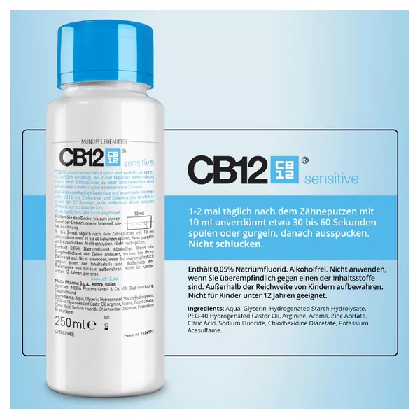 CB12 Sensitive Mundspülung 250 ml