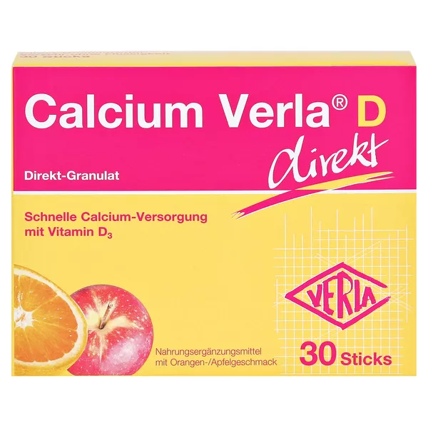 Calcium Verla D Direkt Granulat 30 St