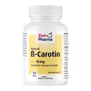 Beta Carotin Kapseln Natural 15 mg 90 St