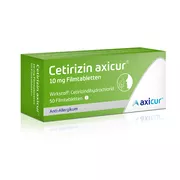 Cetirizin axicur 10 mg 50 St