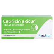 Cetirizin axicur 10 mg, 100 St.