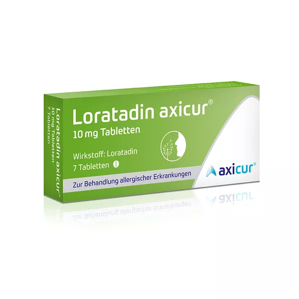 Loratadin axicur 10 mg 7 St