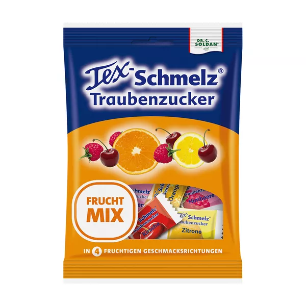 Tex-Schmelz Traubenzucker Frucht-Mix