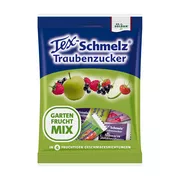 Tex-Schmelz Traubenzucker Gartenfrucht-Mix 75 g