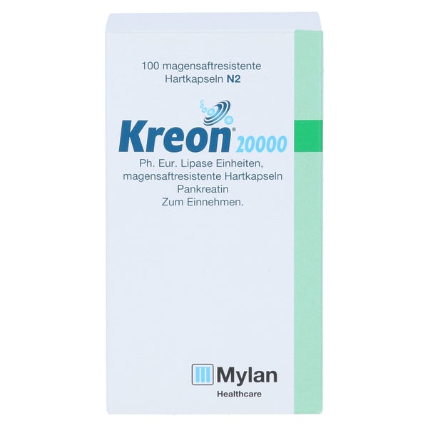 Kreon 20.000 Ph.eur.lipase Einheiten msr 100 St