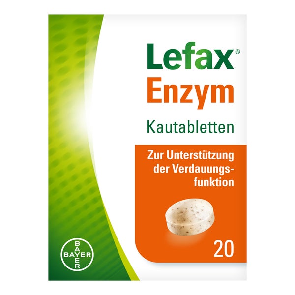 Lefax Enzym zur Unterstützung der körpereigenen Verdauung 20 St
