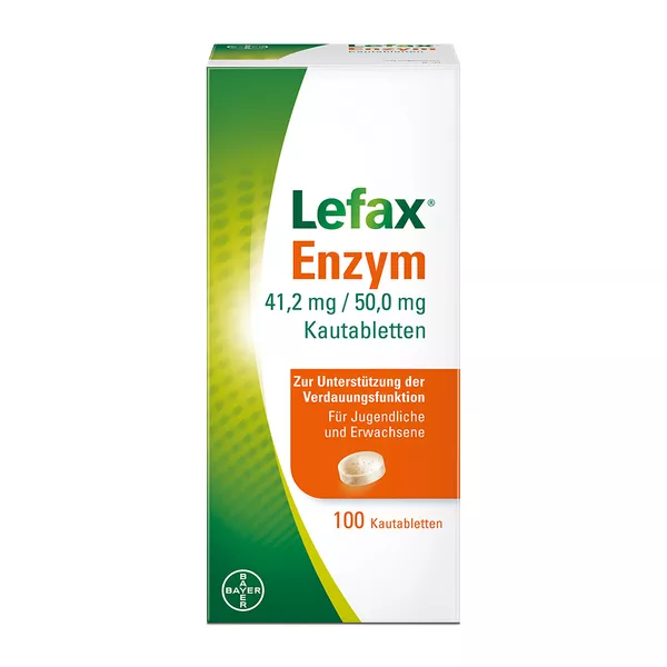 Lefax Enzym zur Unterstützung der körpereigenen Verdauung 100 St