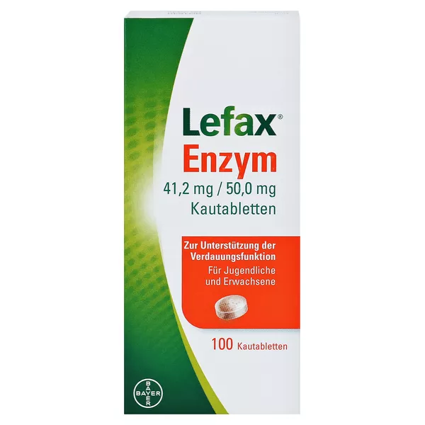 Lefax Enzym zur Unterstützung der körpereigenen Verdauung, 100 St.