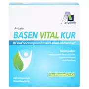 Basen Vital KUR plus Vitamin D3+K2 Pulve 60 St