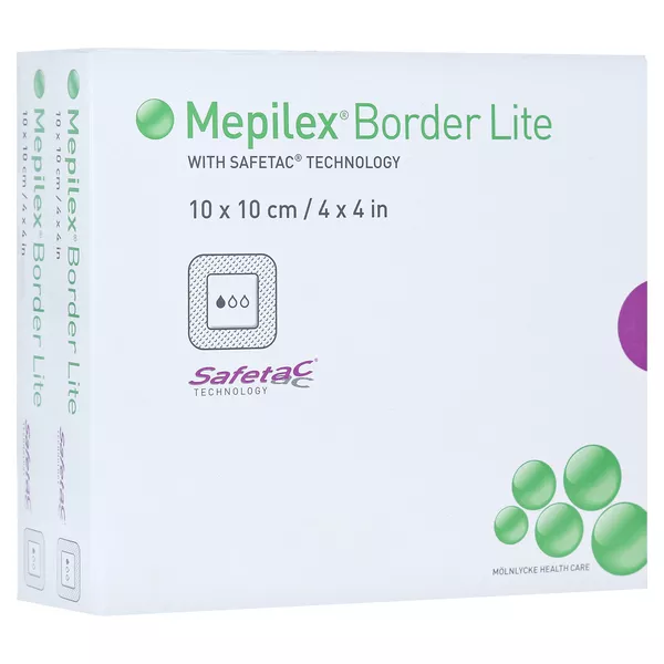 Mepilex Border Lite Schaumverb.10x10 cm 10 St