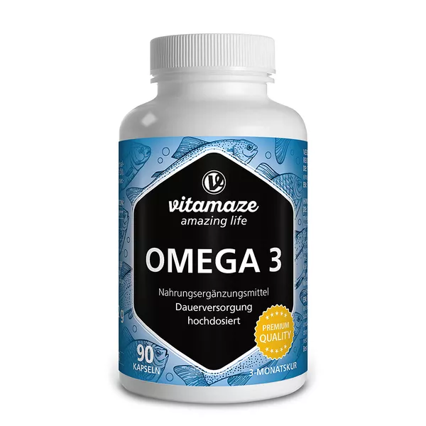 Omega-3 1000 mg EPA 400/DHA 300 90 St