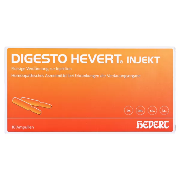 Digesto Hevert Injekt Ampullen 10X2 ml