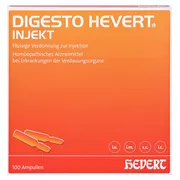 Digesto Hevert Injekt Ampullen 100X2 ml