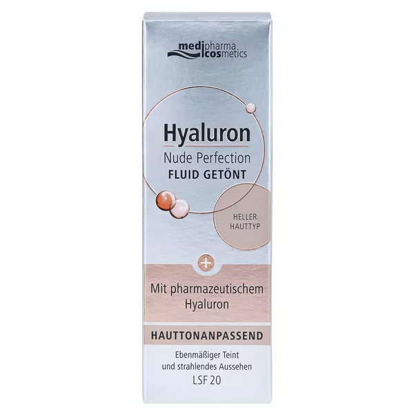 Medipharma Hyaluron NUDE Perfect.fluid getönt hell. 50 ml