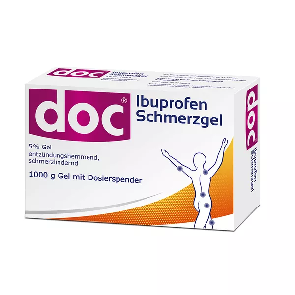 DOC Ibuprofen Schmerzgel 5% inkl.Spender 1 kg