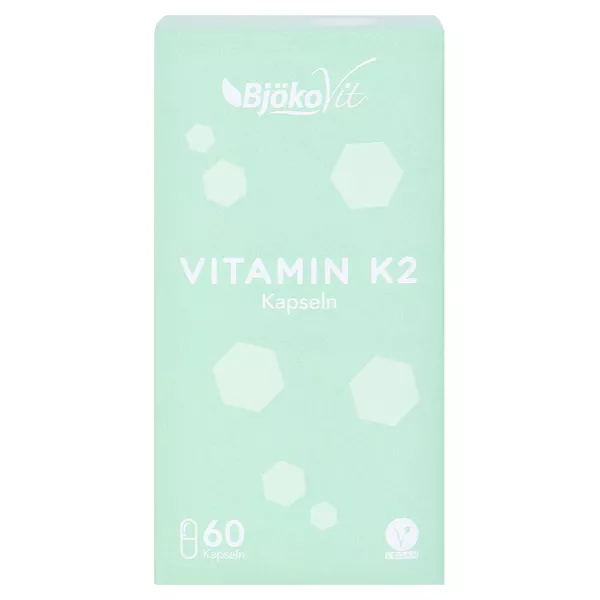 Vitamin K2 MK-7 Kapseln all-trans (vegan) 60 St