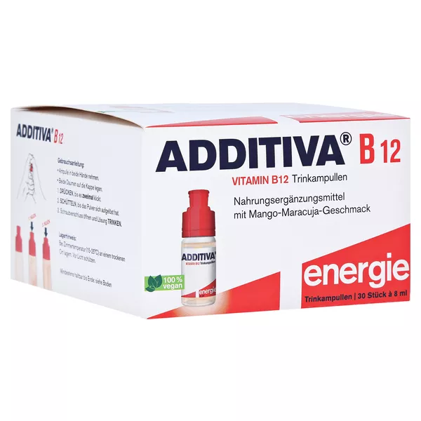 Additiva Vitamin B12 Trinkampullen 30X8 ml