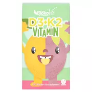 Vitamin D3+K2 Kautabletten für Kinder vegan, 120 St.