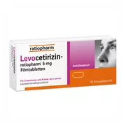 Levocetirizin-ratiopharm 5 mg Filmtablet 100 St