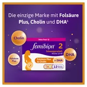 Femibion 2 Schwangerschaft Folsäure Plus 2X84 St