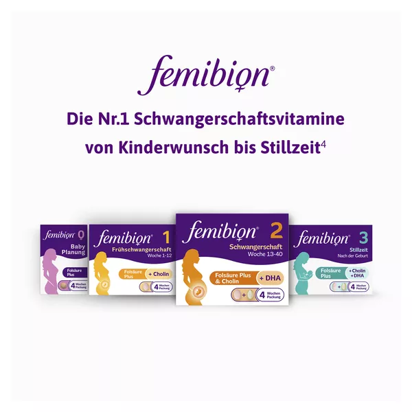Femibion 2 Schwangerschaft Folsäure Plus 2X84 St