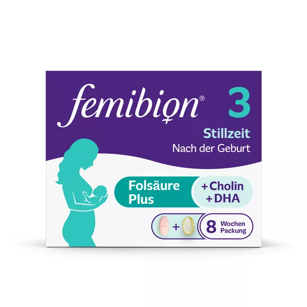 Femibion 3 Stillzeit Folsäure Plus 2X56 St