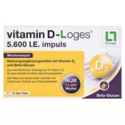 vitamin D-Loges 5.600 I.E. impuls 15 St