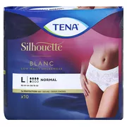 TENA Silhouette Normal Blanc L Inkontinenz Pants 10 St