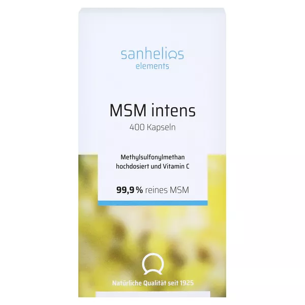 Sanhelios MSM Kapseln intens 1600 mg 400 St