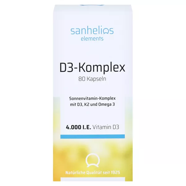 Sanhelios Vitamin D3 Sonnenvitamin-Kompl 80 St