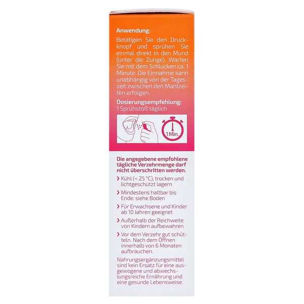 KabiVital Vitamin D3 Spray 2000 I.E. Apfel 25 ml