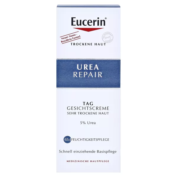 Eucerin UreaRepair Tag Gesichtscreme 5%, 50 ml