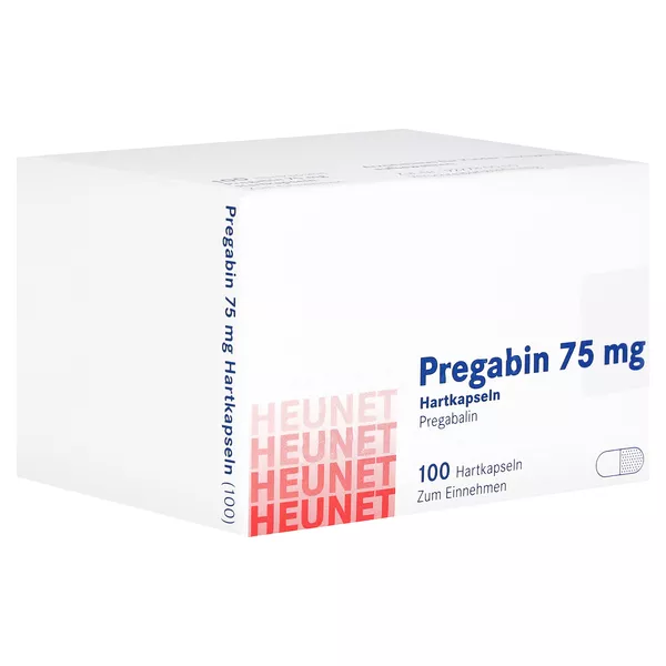 Pregabin 75 mg Hartkapseln Heunet 100 St
