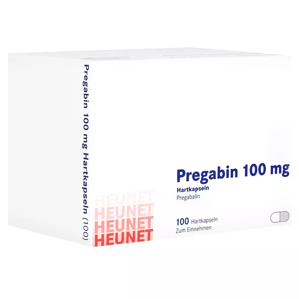 Pregabin 100 mg Hartkapseln Heunet 100 St