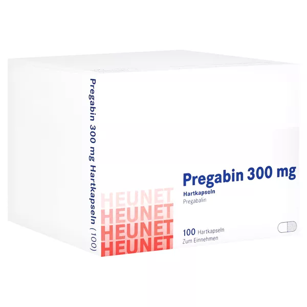 Pregabin 300 mg Hartkapseln Heunet 100 St