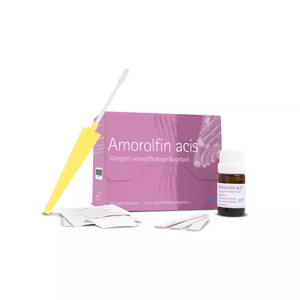 Amorolfin acis 50 mg/ml