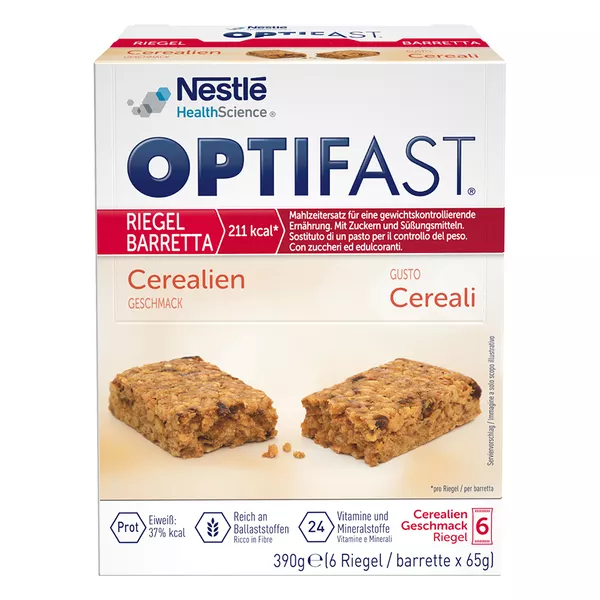 OPTIFAST Riegel Cerealien 6X65 g