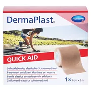 DermaPlast Quick Aid 6cmx2m hautfarben 1 St