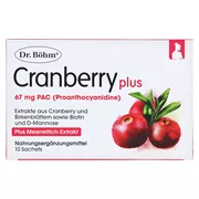 Dr. Böhm Cranberry plus 10 St