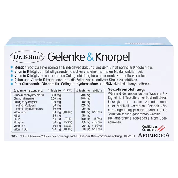 Dr. Böhm Gelenke&Knorpel 120 St