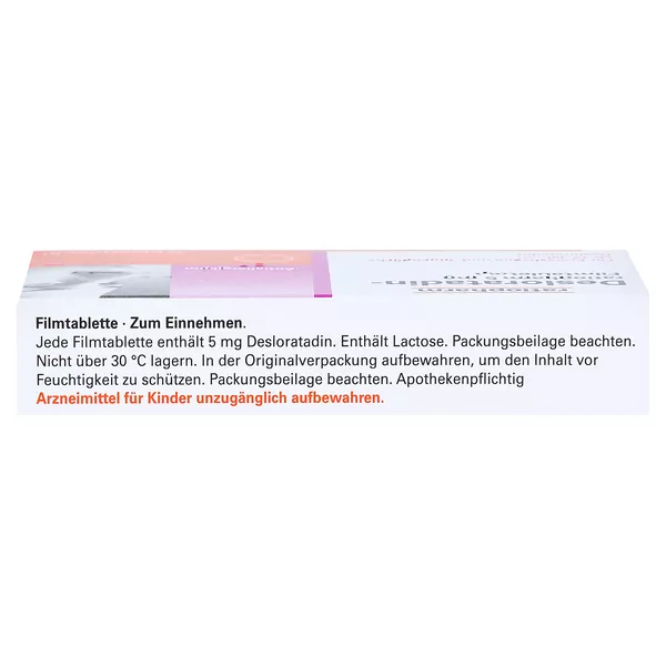 Desloratadin-ratiopharm 5 mg Filmtabletten 20 St