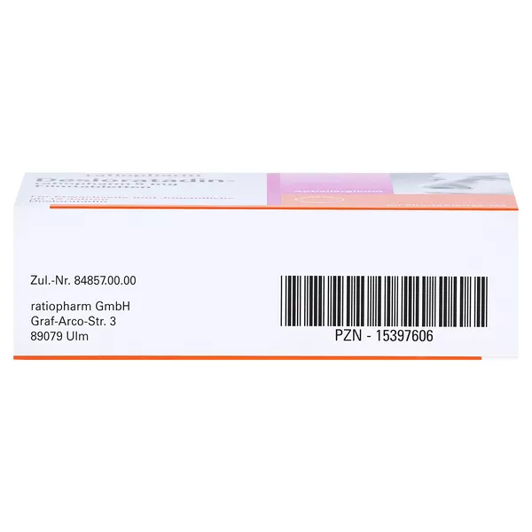 Desloratadin-ratiopharm 5 mg Filmtabletten 50 St