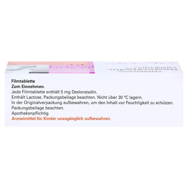 Desloratadin-ratiopharm 5 mg Filmtabletten 50 St
