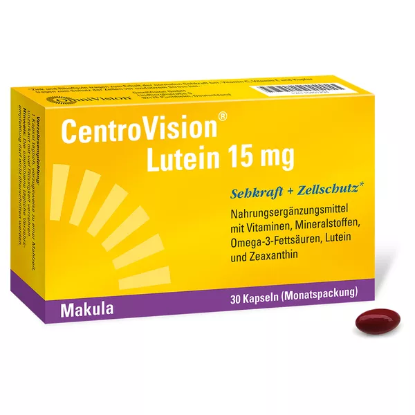 CentroVision Lutein 15 mg